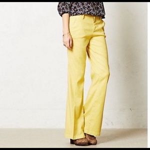 Anthro Pilcro and the Letterpress wide leg pants